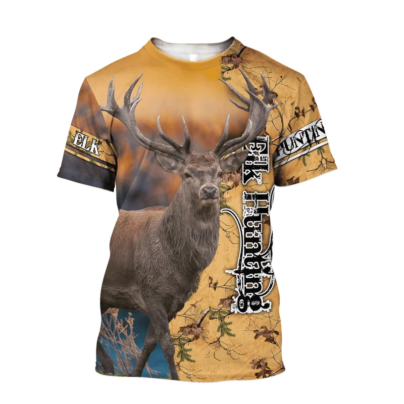 1 Buah Kaus Pria Musim Panas T - Outdoor Hunting Pictures ulasan dan harga