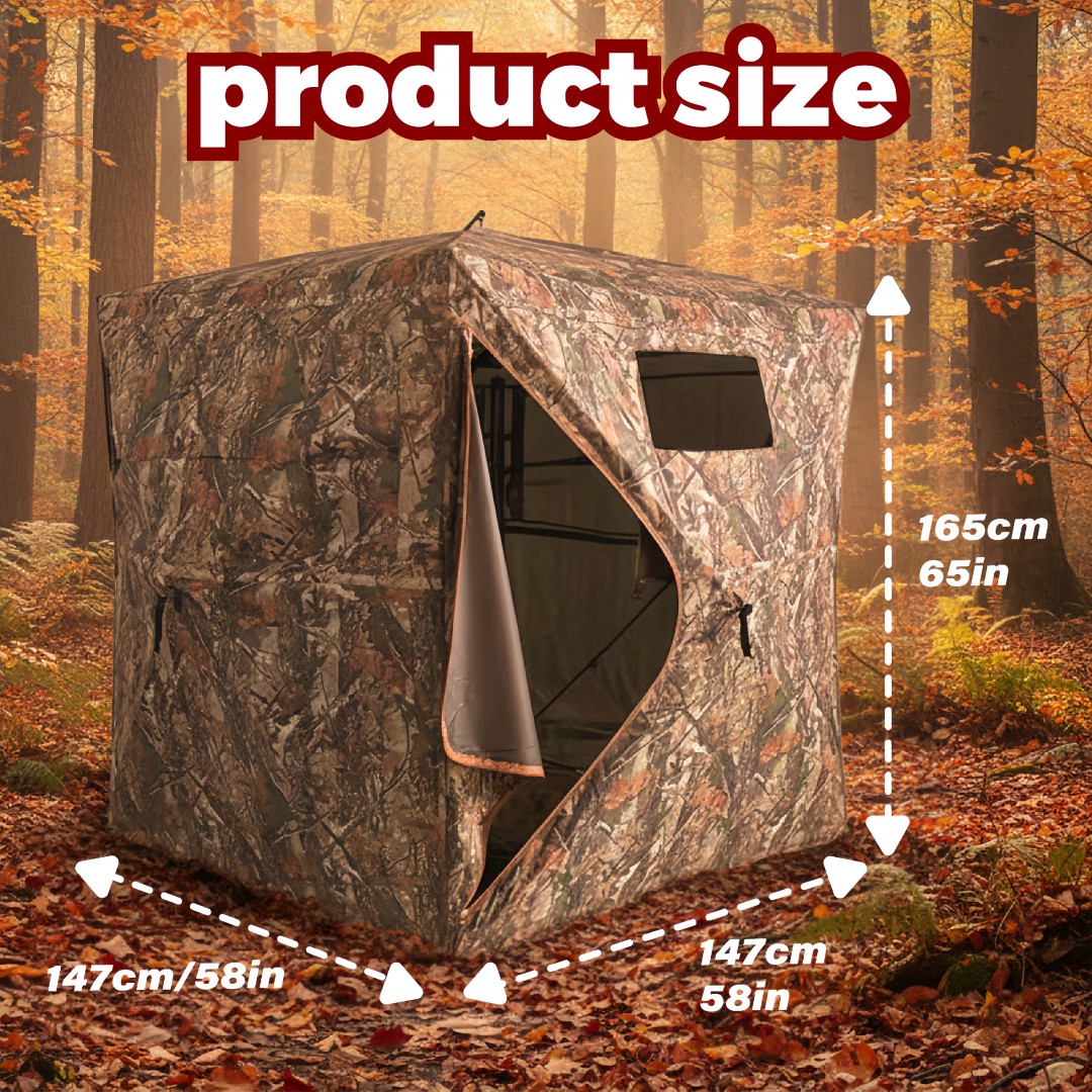 Tenda Berburu Pop-Up Kamuflase - Hunting & Outdoor Supplies Vanderbijlpark Photos ulasan dan harga