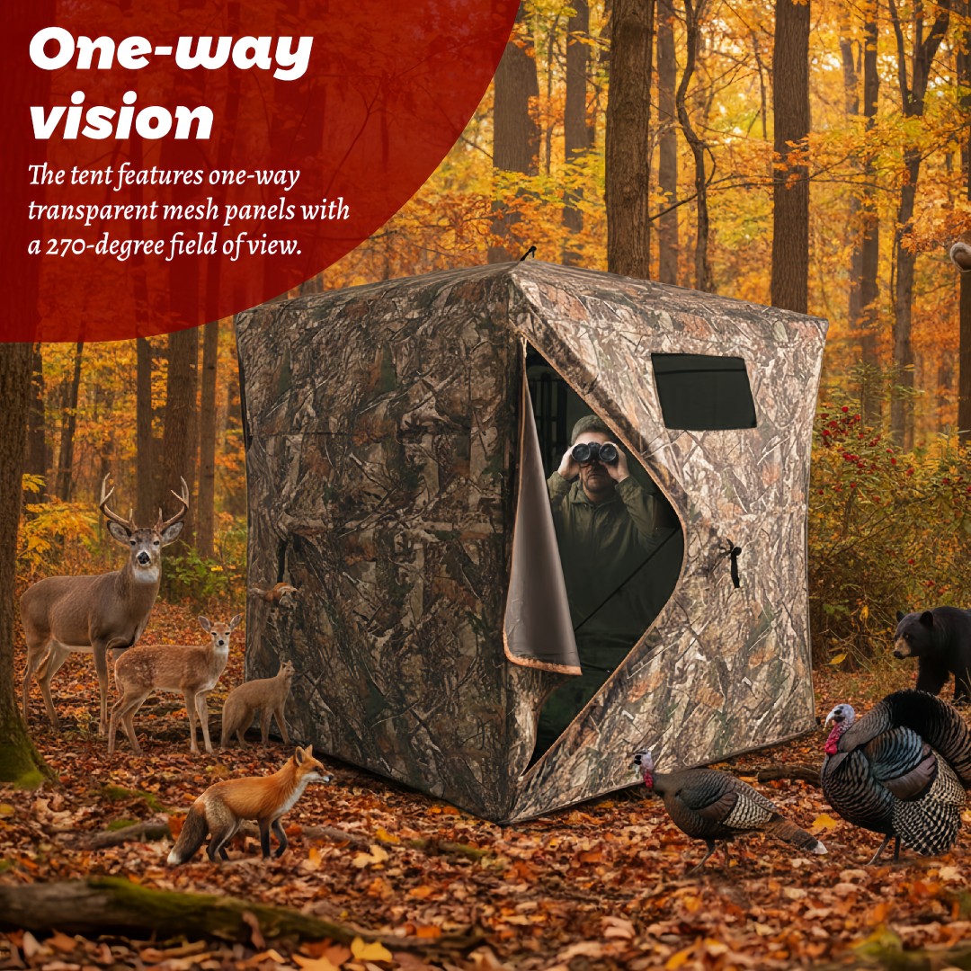 Tenda Berburu Pop-Up Kamuflase - Hunting & Outdoor Supplies Vanderbijlpark Photos ulasan dan harga