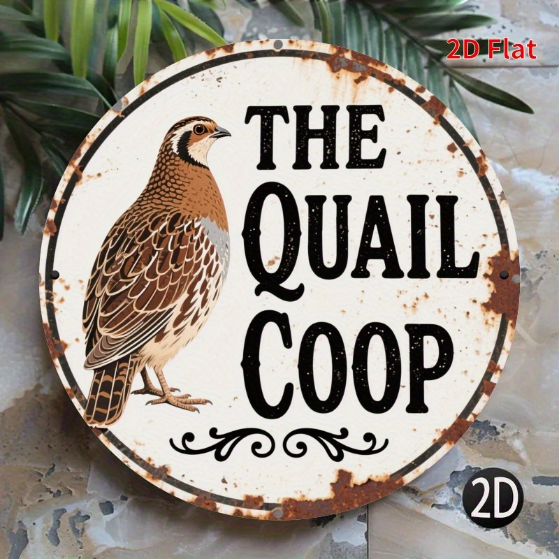Papan Kayu Bulat 2D Vintage Th - Hunting Quail ulasan dan harga