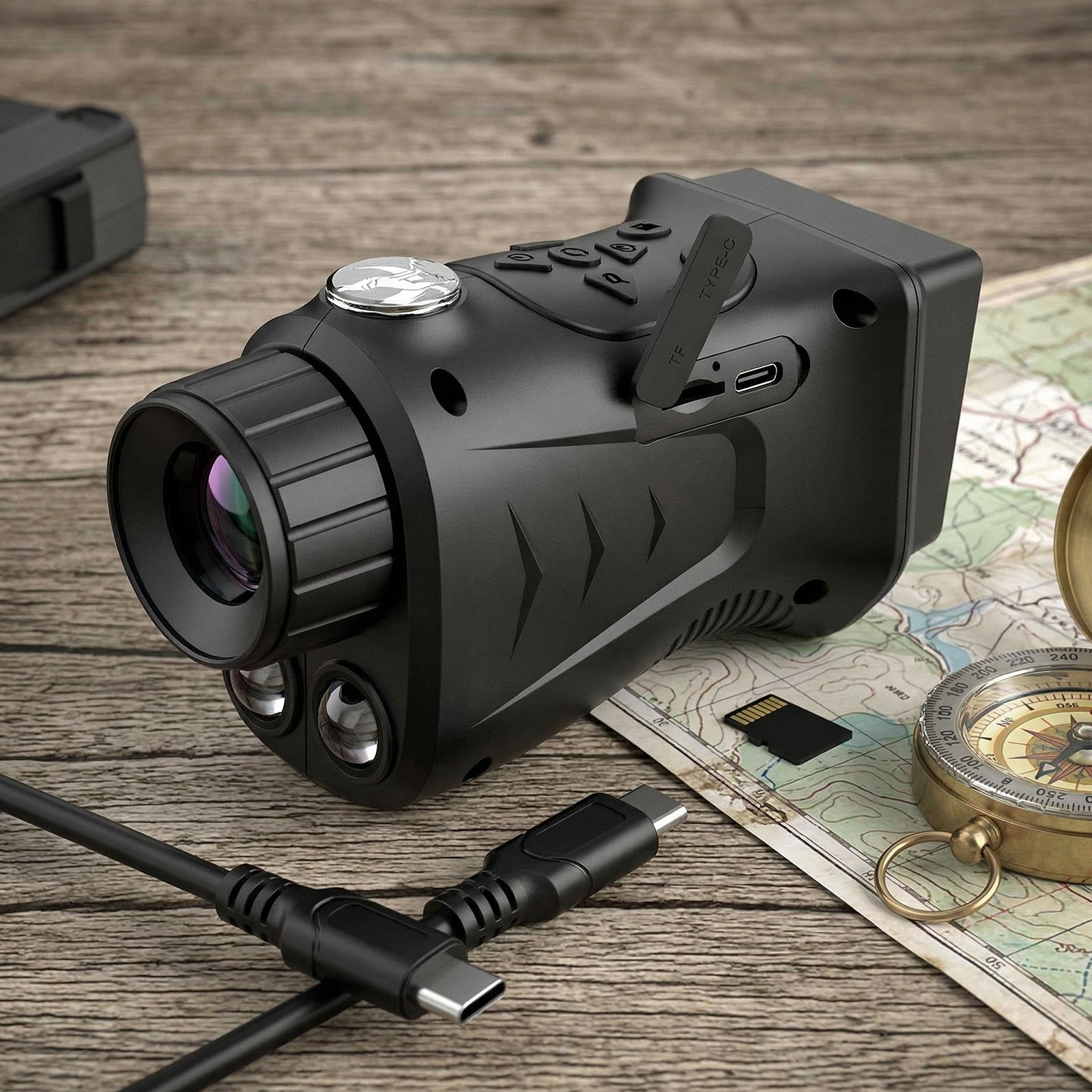Perangkat Penglihatan Malam In - Outdoor Hunting Digital Night Vision ulasan dan harga