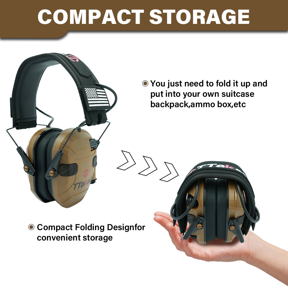 Earmuff Elektronik Lipat W1/W3 - Shooting Ear Muff ulasan dan harga