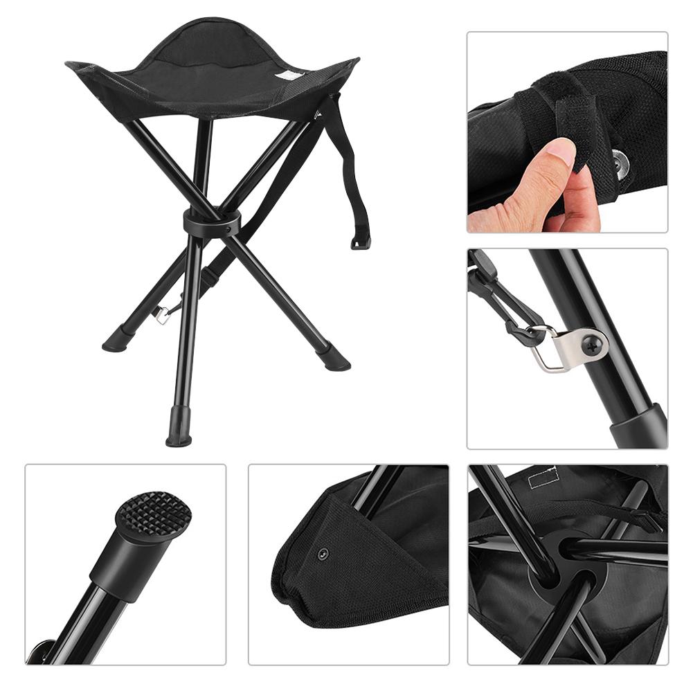 Bangku Tripod portabel, kursi  - Hunting And Fishing Outdoor Chairs ulasan dan harga