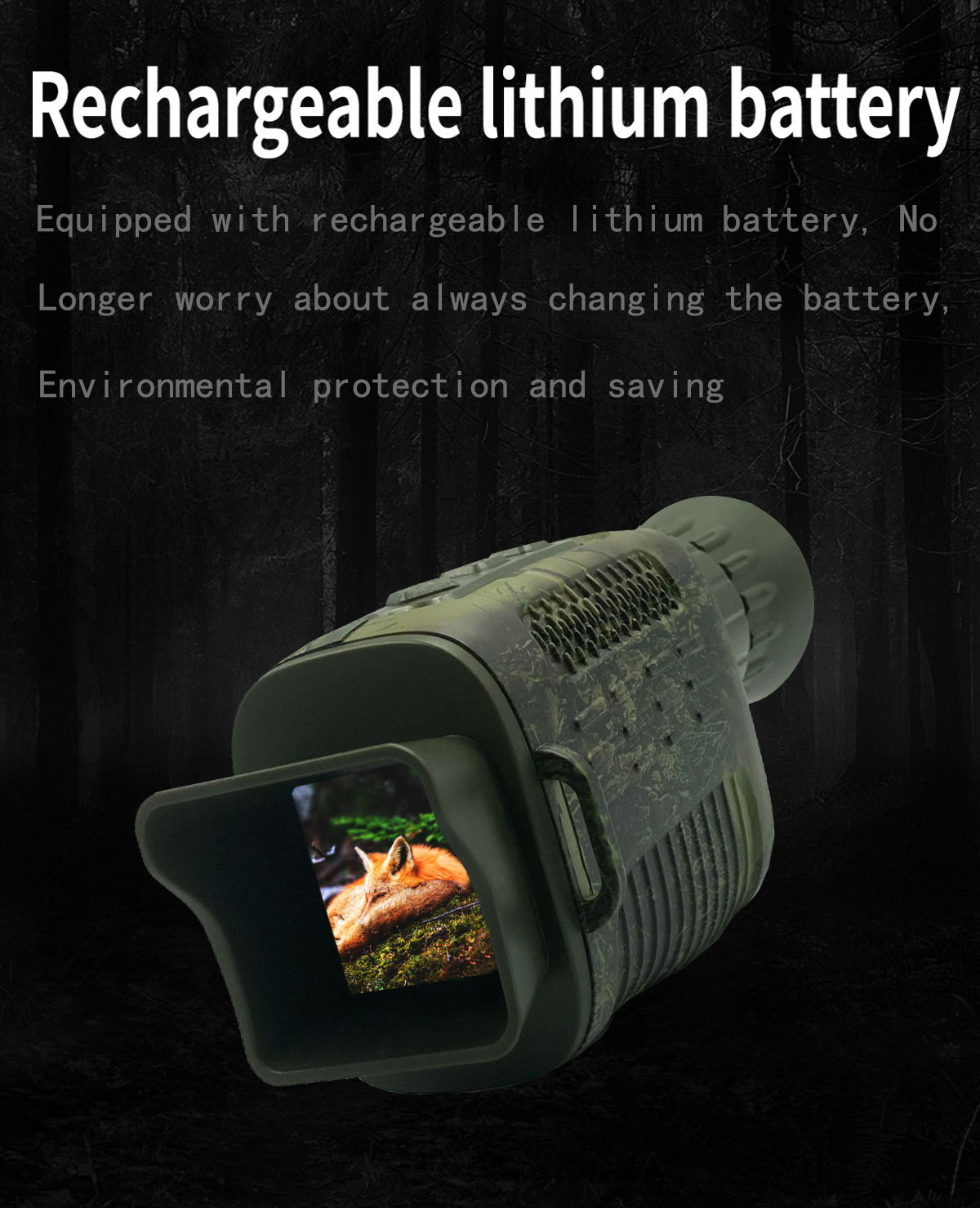 Perangkat Penglihatan Malam In - Outdoor Hunting Digital Night Vision ulasan dan harga