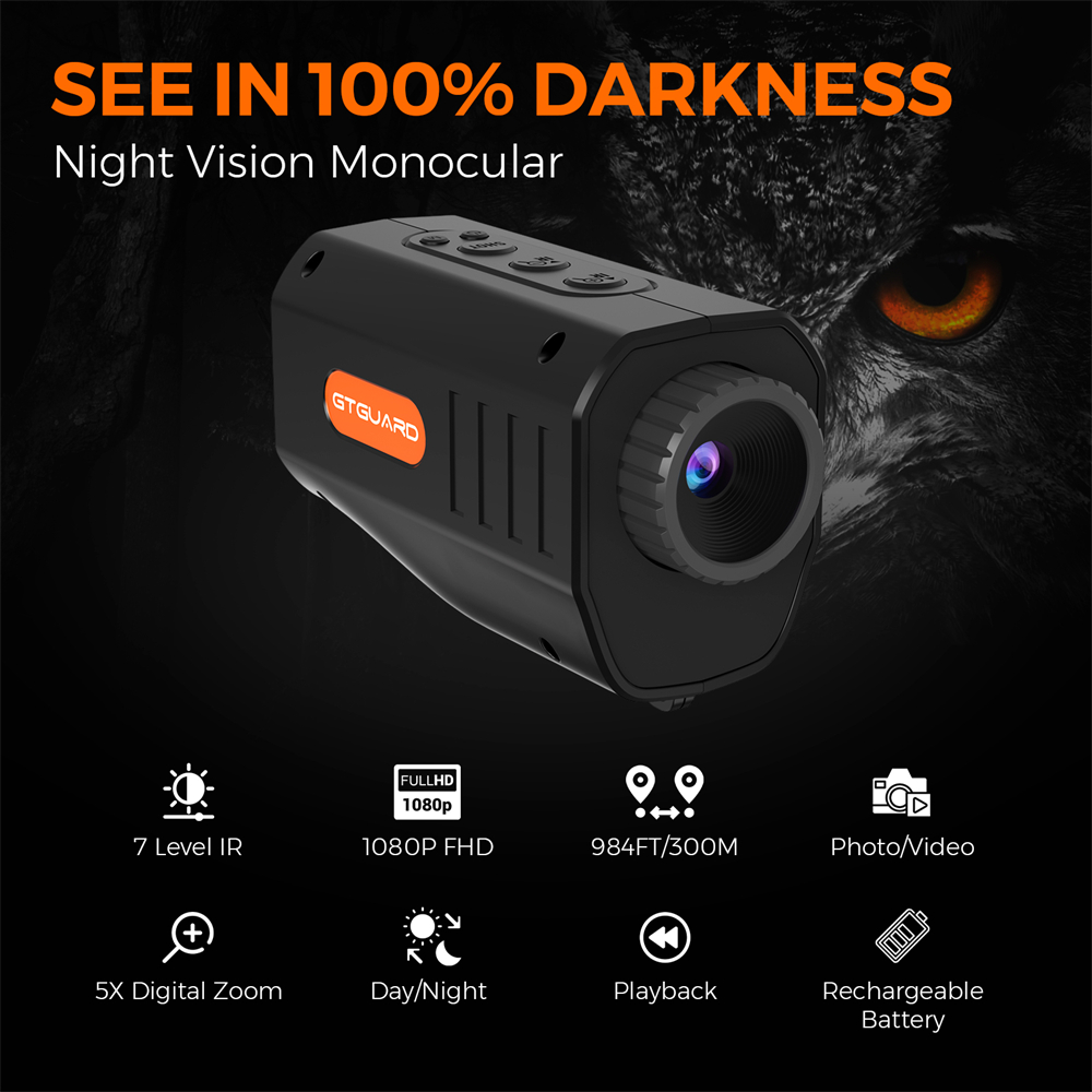 Kacamata Monokular Penglihatan - Outdoor Hunting Digital Night Vision ulasan dan harga