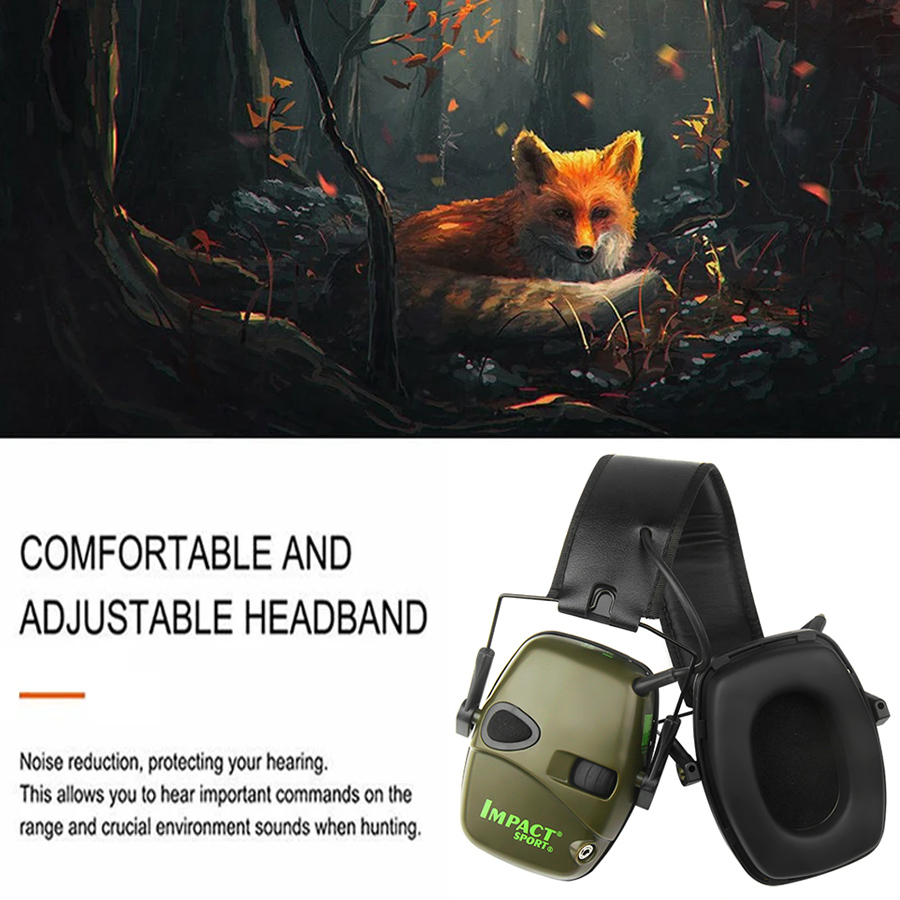Headset elektronik, penyuara t - Shooting Ear Muff ulasan dan harga