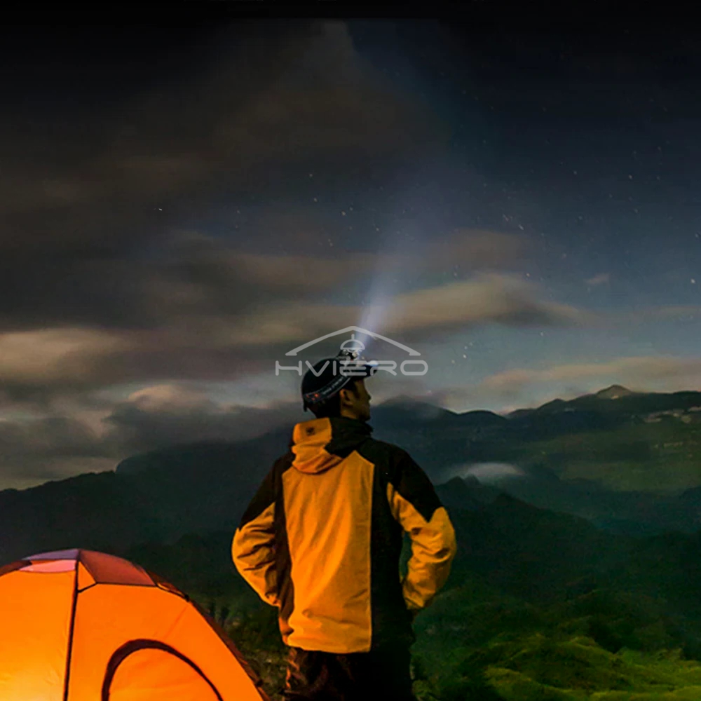 T6 Cob Senter Kepala Lampu Usb - Outdoor Hunting Fishing Jobs ulasan dan harga