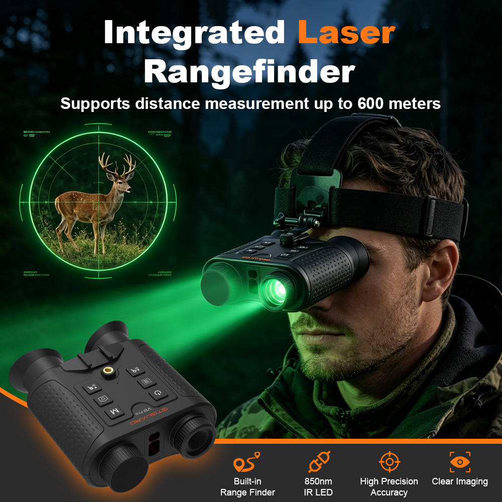 Teropong Penglihatan Malam 4K  - Outdoor Hunting Digital Night Vision ulasan dan harga
