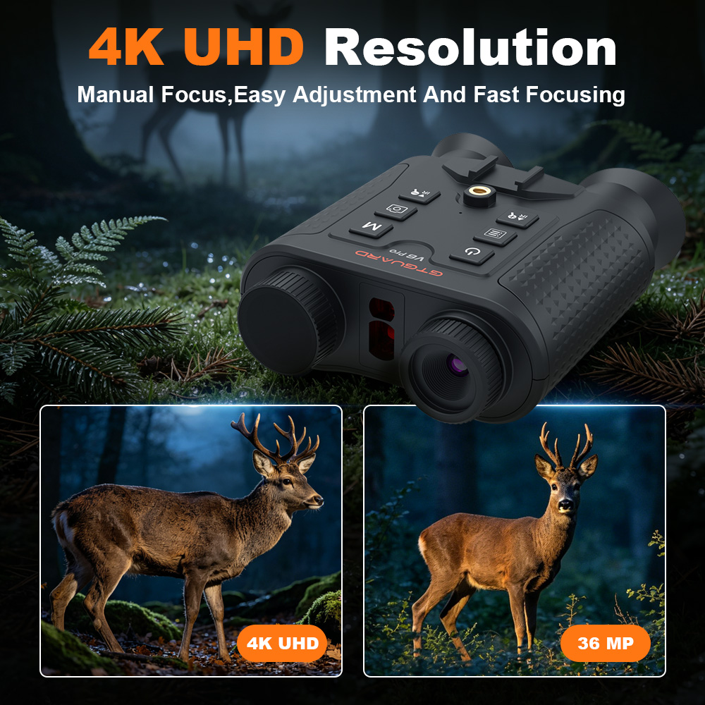 Teropong Penglihatan Malam 4K  - Outdoor Hunting Digital Night Vision ulasan dan harga