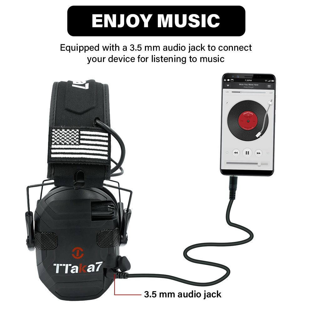 W1/W3 Headphone Elektronik Ant - Shooting Ear Muff ulasan dan harga